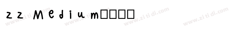 zz Medium字体转换